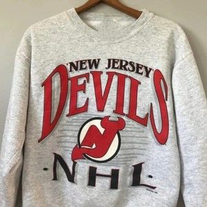 90's Devils Crewneck Shirt, New Jersey Devils Sweatshirt